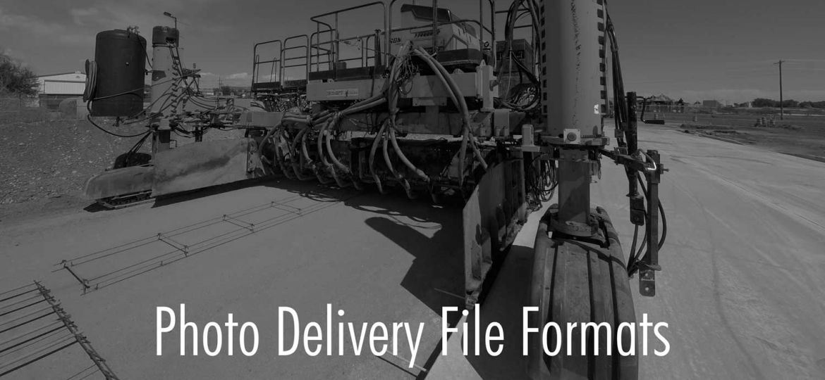 Photo Delivery File Formats