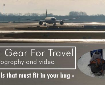 Essential camera travel gear